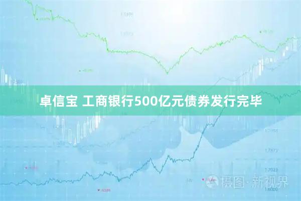 卓信宝 工商银行500亿元债券发行完毕